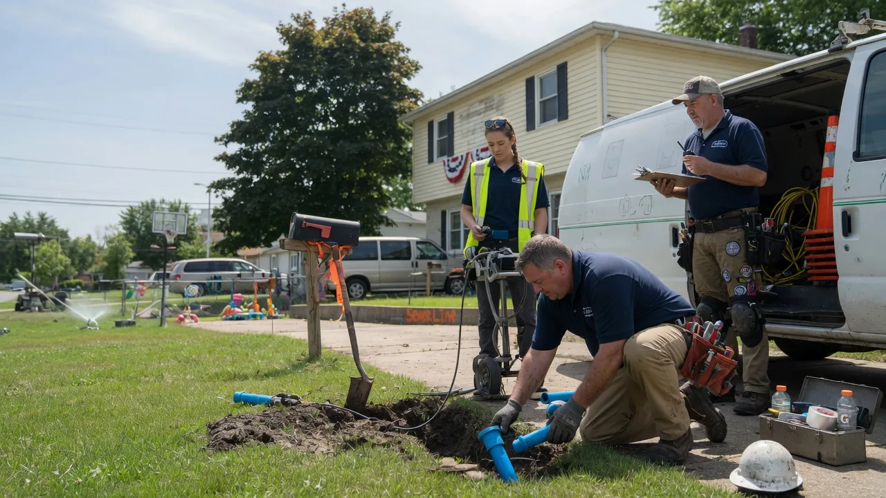 Slab Leak Repair in Burgoon, OH near me